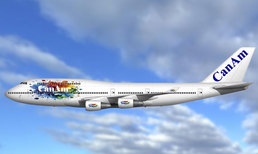 boeing 747 can am