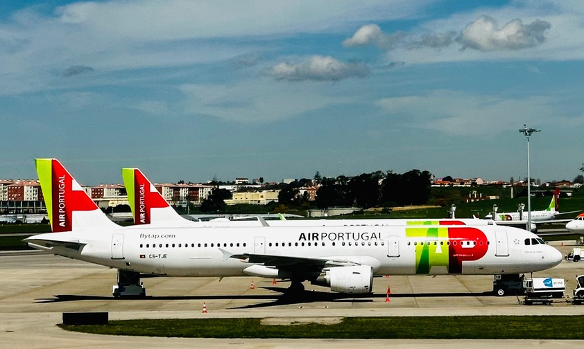 Airbus A320 von Tap in Lissabon: Es wird langsam enst mit dem Verkauf.