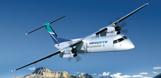 Bombardier Q400: Machte das Rennen bei Westjet Encore.