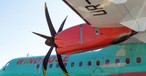 ATR 72 von Windrose: Eine Maschine flog Anfang April weg aus Lviv nach Polen.