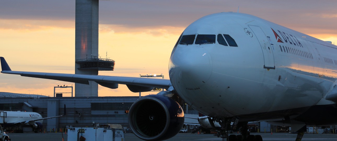 Flugzeug von Delta Air Lines: United suchte den Zusammenschluss.