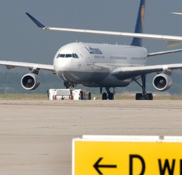 Airbus A340-300 von Lufthansa: Flog eine andere Route.