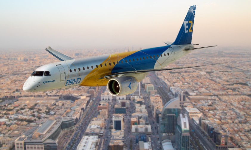 Embraer-E2-Jet über Riyadh: Punkten die Brasilianer in Saudi-Arabien?