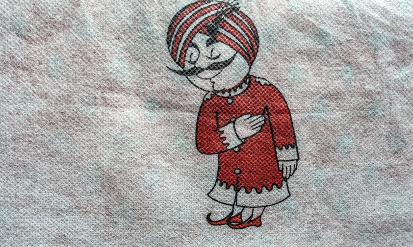 Air-India-Logo: Die Airline verteidigt sich.