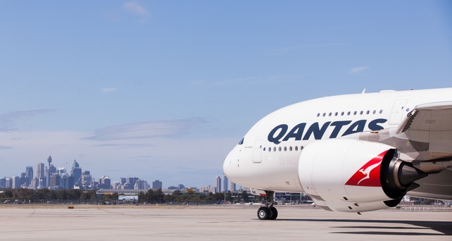 Airbus A380 von Qantas: Ein Werkzeug blieben der Tragfläche.