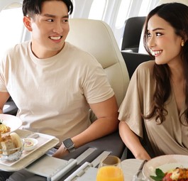 Zwei Passagiere von Beond: Zum Airbus A319 kommt bald ein A321 hinzu.