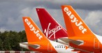 Leitwerke von Easyjet und Virgin Atlantic: Beide Airlines arbeiten enger zusammen.