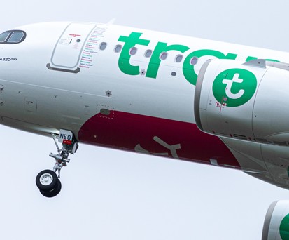 Flugzeug von Transavia: Wird nicht nach Belgrad fliegen.