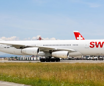 Blick von außen: Im Sommer sollen alle A340 aufgefrischt sein.