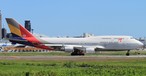 Boeing 747 von Asiana mit dem Kennzeichen HL7428: Wieder im Einsatz.