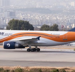 Der Airbus A310 von Taban Airlines: Stand lange am Boden.