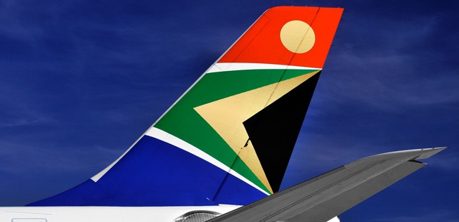 Flugzeug von South African Airways: An manchen Orten bald wohl seltener zu sehen.