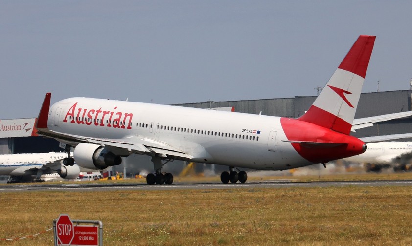 Boeing 767 von Austrian Airlines: Bald nicht mehr zu sehen.