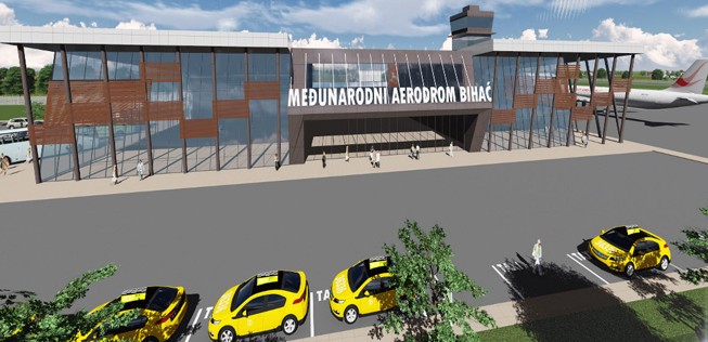 Internationaler Flughafen Bihać: So könnte er aussehen.