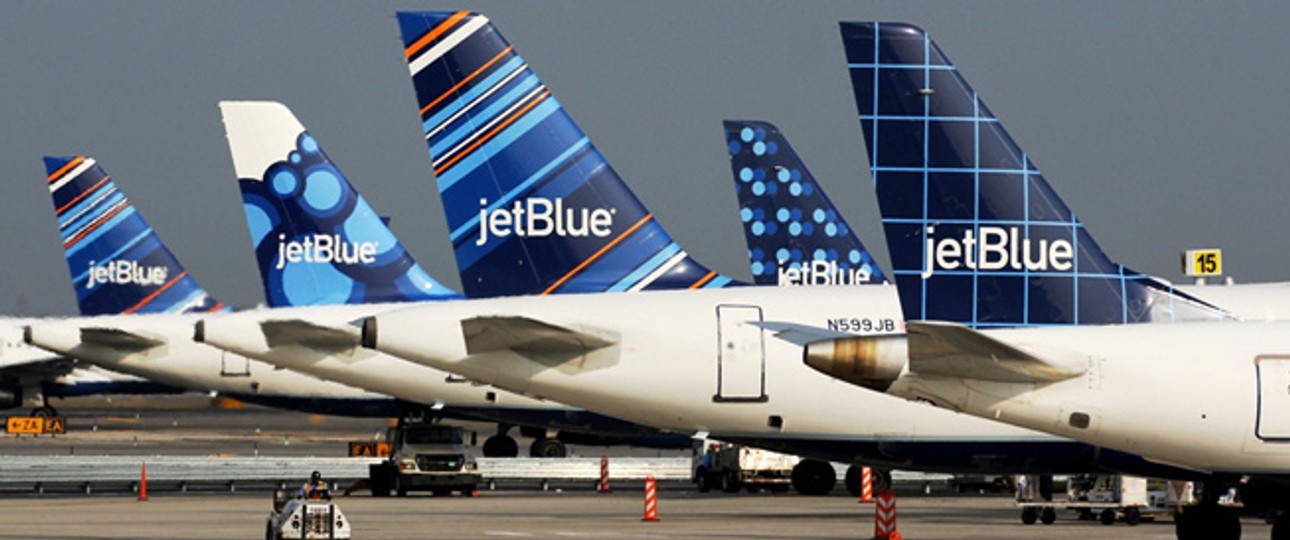 Flugzeuge von Jetblue Airways: Die Flotte könnte bald Zuwachs erhalten durch ein neues Muster.