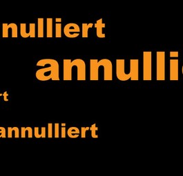 «Annulliert»: Wird man am Montag wohl öfter lesen.