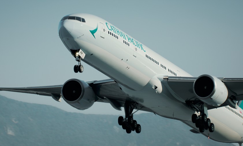 Boeing 777 von Cathay Pacific: In solch einem Jet geschah der Vorfall.