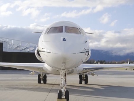 Bombardier Global 6000 von Swiss Private Jet: Landete plötzlich in Russland.