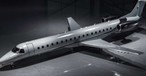 Eine Embraer 145 im Look von Travelcoup: Das Schweizer Unternehmen will geteilte Flüge im Privatjet anbieten.