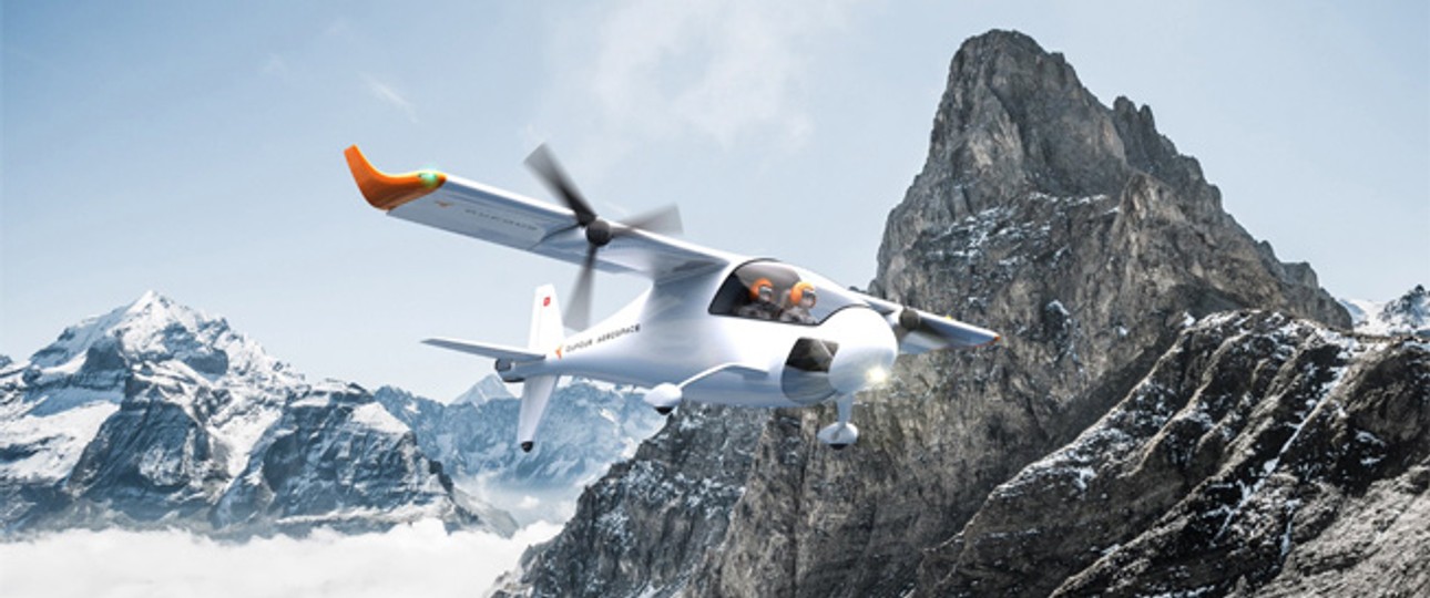 Visualisierung der Aero 2: Geplant ist eine Spitzengeschwindigkeit von 320 Kilometern pro Stunde.