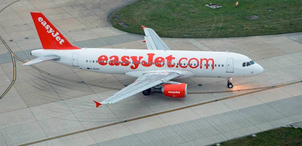Airbus A320 von Easyjet: Drei missglückte Landungen.