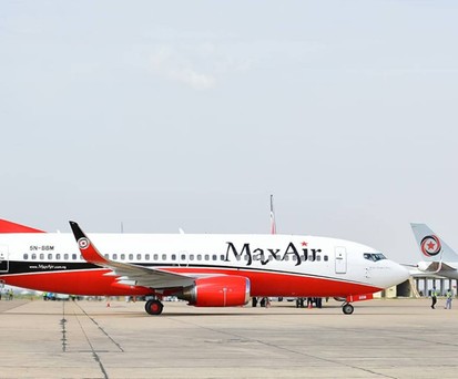 737-400 von Max Air: Die Airline setzt ihren Inlandsverkehr für 90 Tage aus.