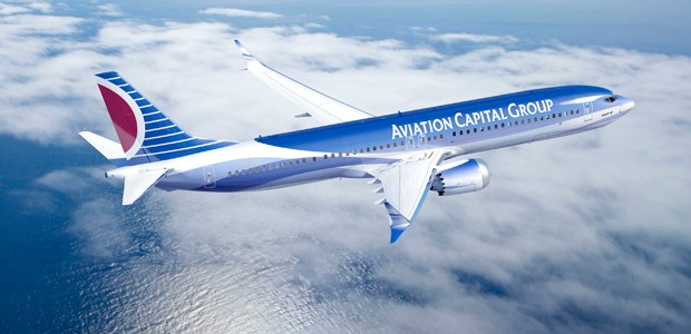 Boeing B737 MAX in Aviation-Capital-Lackierung: «Großer Schritt».