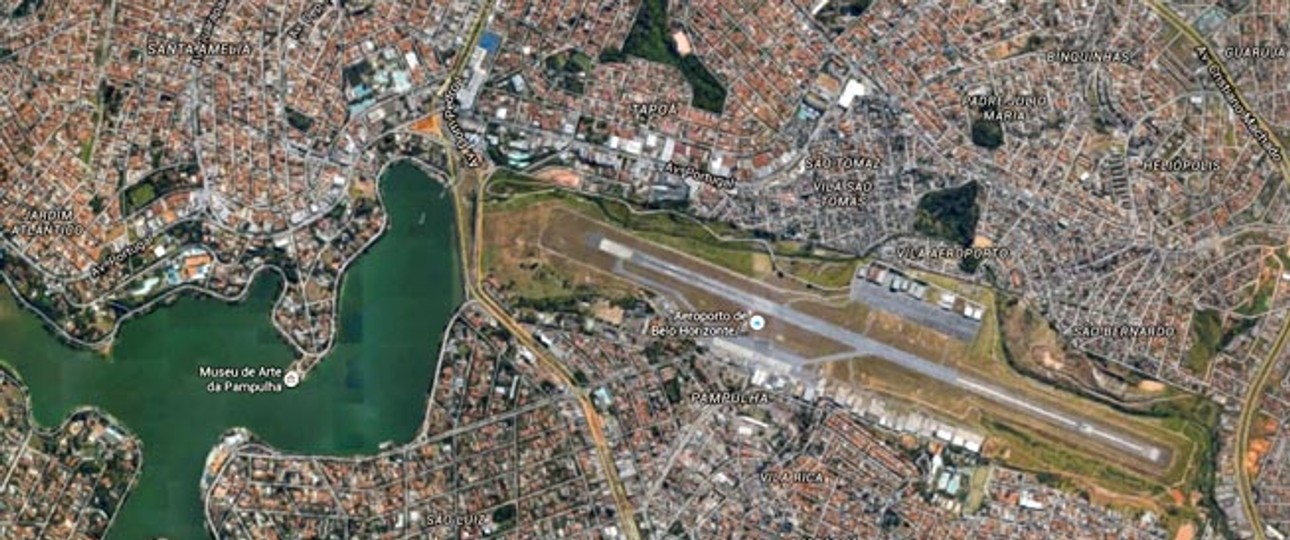 Belo Horizonte-Pampulha: Mitten in der Stadt gelegen.