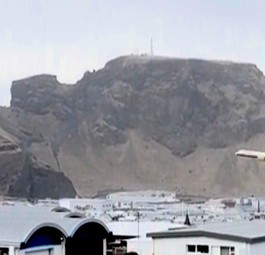 Die Boeing 757 von Icelandair: Heikler Tiefflug.