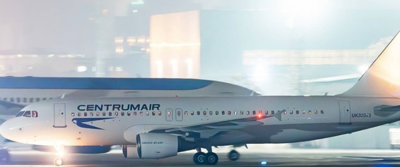 Airbus A320 von Centrum Air: Die Airline plant offenbar Frankfurt-Flüge ab Ende März.
