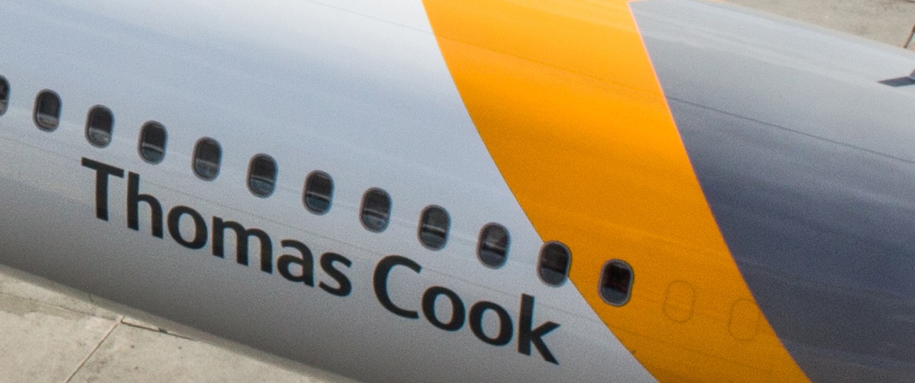 Flieger von Thomas Cook: In Großbritannien geht nichts mehr.