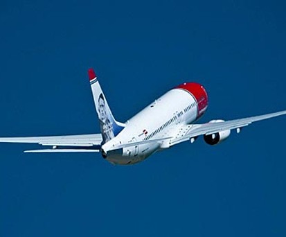 Norwegian-Flieger: Die Airline promotet neu mit Emojis.