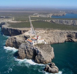 Das Cabo St Vincent ist Europas südwestlichster Punkt