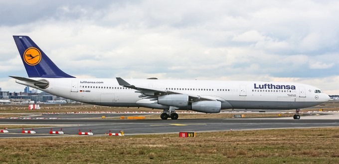 Airbus A340-300: Auch sie verschwinden.