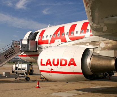 Airbus A320 von Lauda: Immer kleineres Angebot.