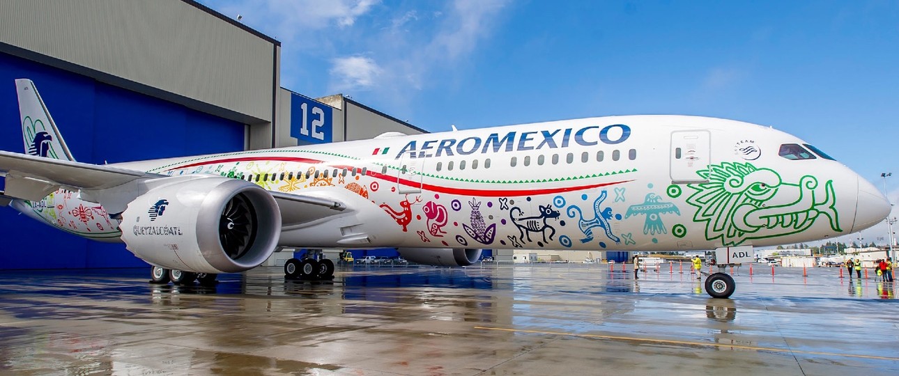 Dreamliner von Aeromexico: Die Airline ist angeschlagen.