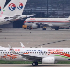 China Eastern: Minus 21,8 Prozent.
