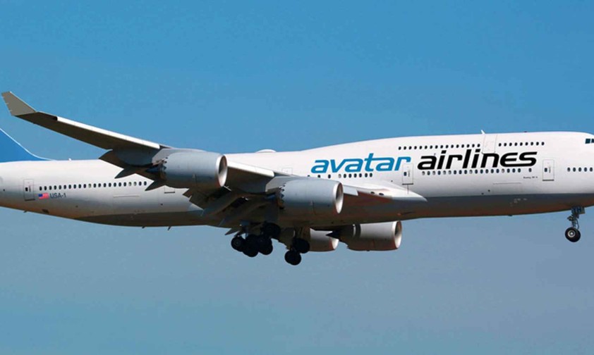 Eine Animation einer Avatar Airlines Boeing 747-8: Wird die Airline je abheben?