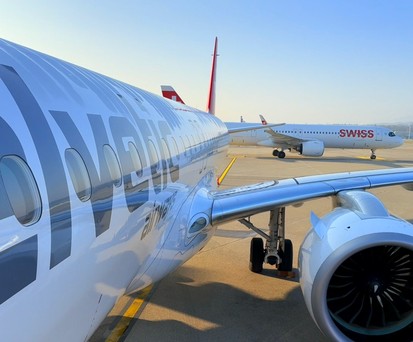 Flieger von Helvetic Airways und Swiss: Die Schweizer Lufthansa-Tochter braucht Hilfe