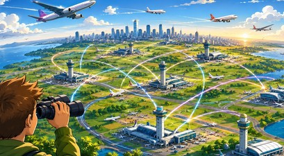 Flughäfen in Metropolregionen: Die Betrachtung zeigt ein etwas anderes Bild als die Betrachtung einzelner Drehkreuze.