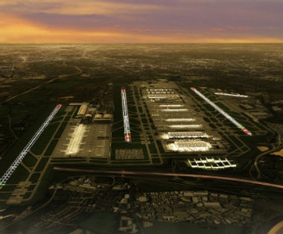 Eine neue Nordwest-Piste (links) wäre für jedes Flugzeug ansteuerbar und 3200 Meter lang.