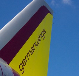 Germanwings-Flosse: Heiß begehrt in Berlin.