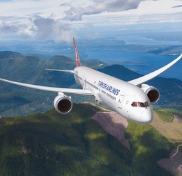 Rang 2: Turkish Airlines - 938 Flüge pro Tag.