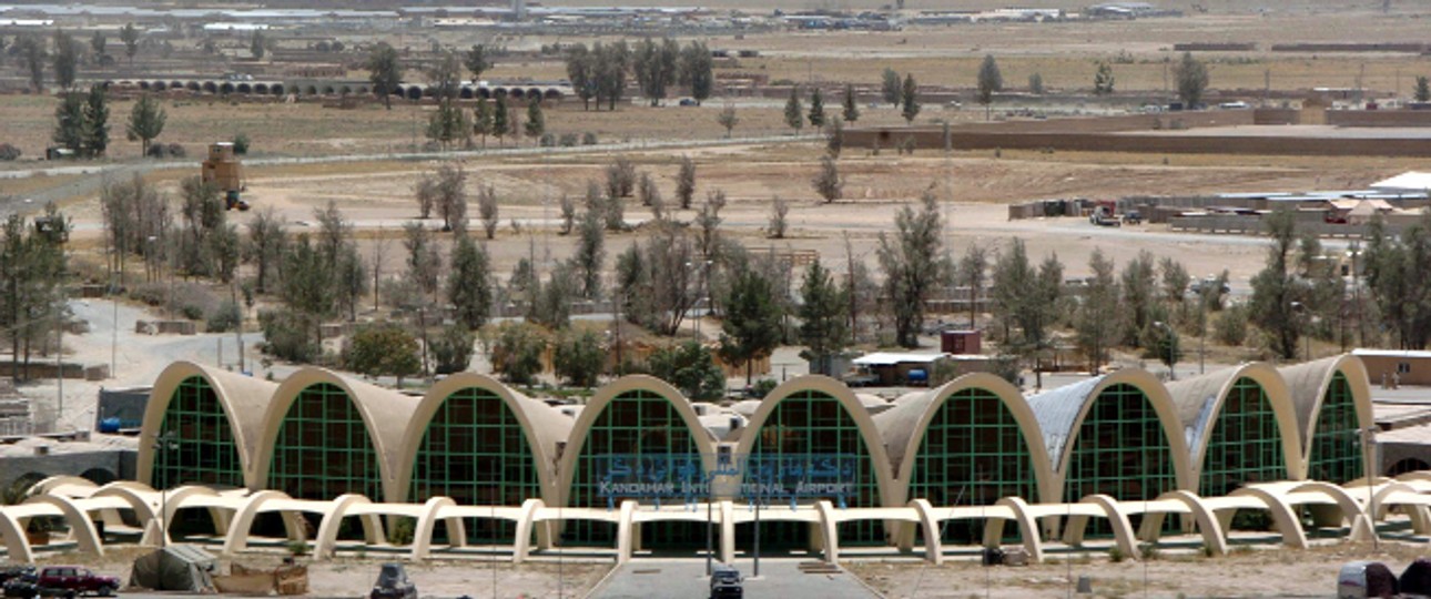 Internationaler Flughafen von Kandahar: Afghanistan braucht den Handel durch die Luft.
