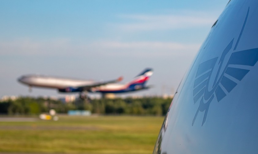 Aeroflot-Jets: Es fehlen Teile.