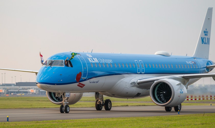 Embraer E195-E2: KLM ist die größte Betreiberin der brasilianischen Regionaljets in Europa.