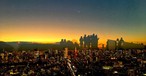 Tokio Sunset auf dem Shibuya Sky