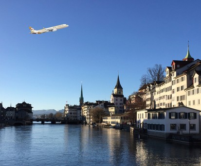 Airbus A321 von Etihad über Zürich: Bald Tatsache.