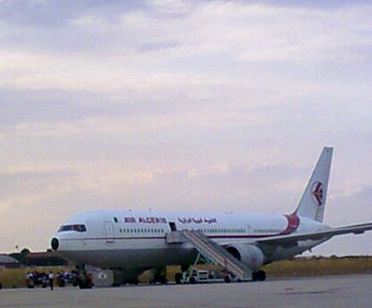 Maschine von Air Algérie: Angeschlagene Airline.