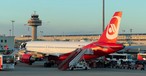 Die D-ASGK: Den Sommer über weiter in den Farben von Air Berlin.